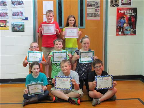 4th Grade Merit, Honor and High Honor Rolls